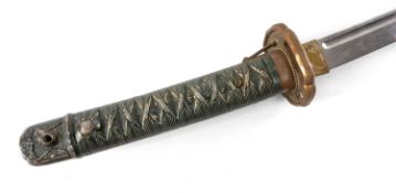 MILITARY CLUB HOUSE: JAPANESE WW2 TYPE-98 NCOs SHIN-GUNTO KATANA, Kokura Arsenal stamp, probable