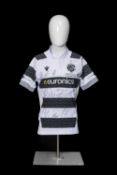 RUGBY UNION CLUB HOUSE: 2024 BARBARIANS SIGNED JERSEY, MATCH-WORN BY BEN YOUNGS AGAINST FIJI AT