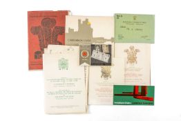 AUTOGRAPH & EPHEMERA CLUB HOUSE: PRINCE OF WALES INVESTITURE EPHEMERA: file including pair