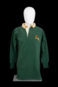 RUGBY UNION CLUB HOUSE: 1951 SPRINGBOKS JERSEY WORN BY LEGENDARY PROP CHRIS KOCH (1927-1986)