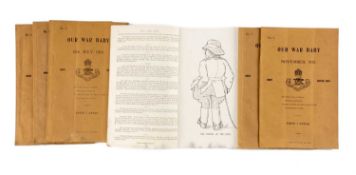 MILITARY CLUB HOUSE: 'OUR WAR BABY' 1st Home Counties Brigade, Royal Field Artillery, 16 June 1915 -