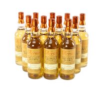 WINE, WHISKY & SPIRITS CLUB HOUSE: CASE (12 BOTTLES) OF ARRAN FOUNDER'S RESERVE SINGLE ISLAND SCOTCH