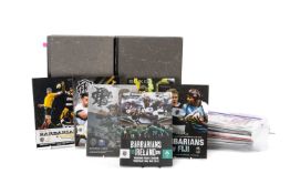 RUGBY UNION CLUB HOUSE: COLLECTION OF BARBARIANS PROGRAMMES, between 2009-2024, including signed