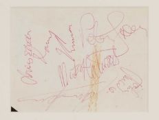 AUTOGRAPH & EPHEMERA CLUB HOUSE: FLEETWOOD MAC SIGNED CONCERT TICKET, for the band appearing at