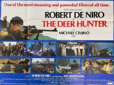 CINEMA CLUB HOUSE: THE DEER HUNTER (1978) An original UK cinema poster, Robert de Niro and