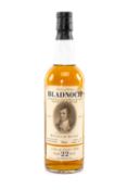 WINE, WHISKY & SPIRITS CLUB HOUSE: BLADNOCH 22 YEAR OLD ROBBIE BURNS BI-CENTENARY BOTTLING,