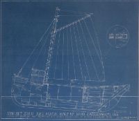 ‡ WILL MACLEAN MBE RSA RGI RSE HON D.LITT (Scottish, born 1941) screenprint - A.M.V. Acacia, signed,