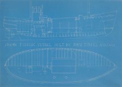 ‡ WILL MACLEAN MBE RSA RGI RSE HON D.LITT (Scottish, born 1941) screenprint - 'John Tyrell Fishing