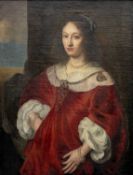 FOLLOWER OF ANTHONY VAN DYCK (Flemish, 1599-1641) oil on canvas - thought to be a portrait of