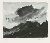 ‡ SIR KYFFIN WILLIAMS RA (Welsh 1918-2006) limited edition (37/150) print - Eryri landscape and
