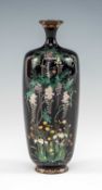 GOOD JAPANESE CLOISONNÉ VASE, Meiji Period, base with the Chu mark (忠) for Hayashi Chuzo, finely
