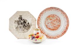 COLLECTABLE CERAMICS comprising Royal Worcester (shape 2491) vase painted by Kitty Blake with autumn