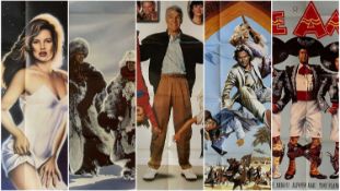 FIVE MODERN COMEDY MOVIE POSTERS My Stepmother is an Alien (1988 ), Spies Like Us (1985), Parenthood