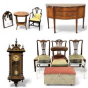 CHARITY LOT IN SUPPORT OF WALES AIR AMBULANCE including assorted antique furnishings, reproduction