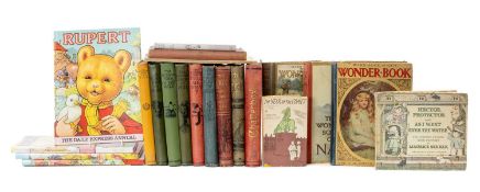 ASSORTED VINTAGE CHILDREN'S BOOKS, including a quantity of Ward Lock 'Wonder' books, Rupert annuals,