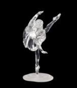 SWAROVSKI SILVER CRYSTAL FIGURE, Ballet Dancer, boxed Provenance: private collection Merseyside