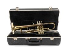 KING 600 TRUMPET, with case F mouthpiece, model 802643, in fitted case Provenance: private