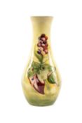 MOORCROFT ARUM LILY VASE, impressed and painted initials, 28cms (h) Provenance: deceased estate