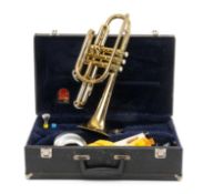 CONN CORNET, serial no.GB620893, model 16A, made in 1971, Abilene Texas, in original fitted case