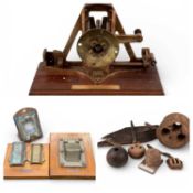 SHIPWRECK SALVAGE & RECOVERED COLLECTABLES including part of a Flinders tube from HMS Conway; two