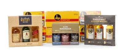 QUANTITY OF VILLIGER HAVANA SEED EXPORT CIGARS, and collectable scotch whisky miniatures Provenance: