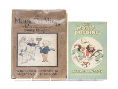 AUSTRALIAN INTEREST BOOKS: NORMAN LINDSEY 'THE MAGIC PUDDING', 2 volumes Provenance: private