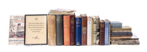 NAVAL & MILITARY HISTORY BOOKS, mixed volumes including 'A Century of Sea Trading, The General Steam