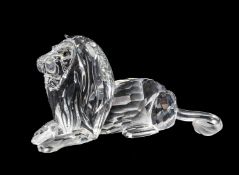 SWAROVSKI CRYSTAL ANNUAL EDITION 1995, Inspiration Africa 'The Lion', boxed Provenance: private
