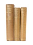 LAWRENCE (T.E.) 'SEVEN PILLARS OF WISDOM', 3rd impression, 1935; together with 'Revolt in the