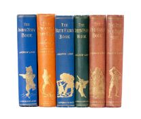 LANG (ANDREW) THE FAIRY BOOK: GREEN, RED, BLUE & ORANGE, pub. Longmans 1892, 1893, 1901 and 1906;