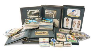 LARGE COLLECTION OF VINTAGE POSTCARDS, including Mabel Lucie Attwell, pictorial with some local