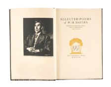GWASG GREGYNOG PRESS: SELECTED POEMS OF W. H. DAVIES 1928 limited edition (28/310) one of twenty