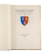 GWASG GREGYNOG PRESS: THE AUTOBIOGRAPHY OF EDWARD LORD HERBERT OF CHERBURY 1928 limited edition (