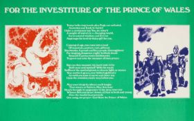 ‡ JOSEF HERMAN & JOHN PIPER limited edition (113/150) lithograph - 'For the Investiture of the