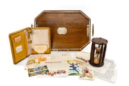 LATE VICTORIAN ILLUMINATED MANUSCRIPT named to Francis Emile Andrews on the occasion of his