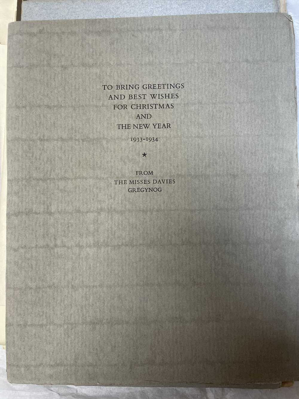 GWASG GREGYNOG PRESS: a collection of Gregynog Festival programmes, including, National Council of - Image 5 of 34