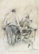 ‡ WILLIAM SELWYN (Welsh b. 1933) limited edition (55/500) print - Time for a Cuppa, fully signed