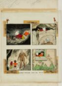 ‡ ALFRED EDMEADES BESTALL MBE (1892-1986) art cell - original artwork/cell for the Daily Express