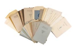 GWASG GREGYNOG PRESS: a collection of Gregynog Festival programmes, including, National Council of