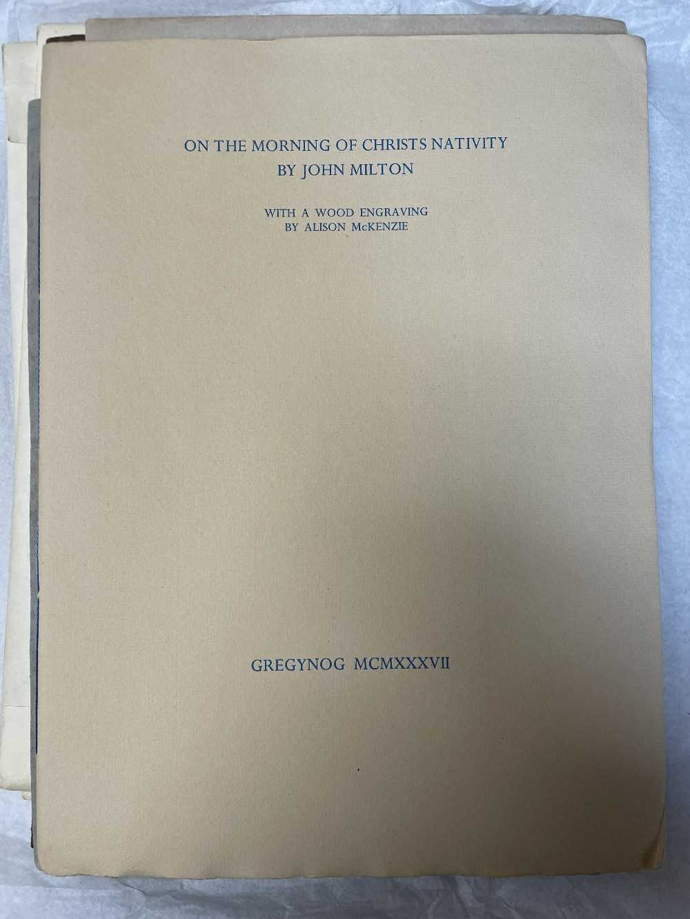 GWASG GREGYNOG PRESS: a collection of Gregynog Festival programmes, including, National Council of - Image 4 of 34