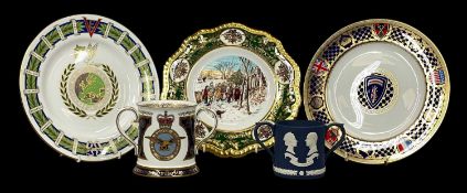 COMMEMORATIVE CHINA, including Caverswall, Spode, and Wedgwood, boxed Provenance: private collection