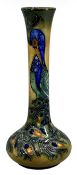 MOORCROFT PHOENIX BIRD SLENDER VASE, 20.5cms (h) Provenance: private collection Denbighshire