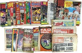 VARIOUS 1960s/70s FOOTBALL PUBLICATIONS, including Shoot, Football Monthly, Soccer Star, Jimmy