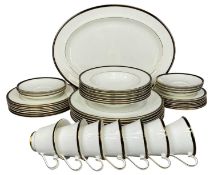 MINTON SATURN TABLEWARE, approx. 42 pieces Provenance: private collection Ynys Môn