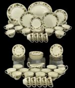 ROYAL DOULTON LARCHMONT TEA & DINNERWARE, approx. 80 pieces Provenance: private collection Conwy