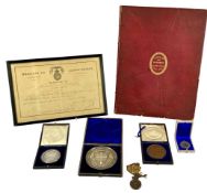 VICTORIAN AWARDS & DECORATIONS, comprising Nottingham School of Art Mayor's Prize Medal, 1881, to