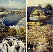 ‡ DAVE O'SHEA (Artistik Photo Gallery & Studio, Llanrwst) four colour photographs on card - '