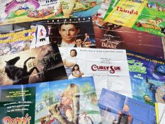 CHILDREN'S MOVIE POSTERS approximately fifteen, various years, all are original UK cinema film