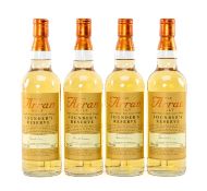 FOUR BOTTLES OF ARRAN FOUNDER'S RESERVE SINGLE ISLAND SCOTCH MALT WHISKY, 43% vol., 70cl (4)
