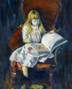 ‡ CIRCLE OF JOHN RANDALL BRATBY (British, 1928-1992) oil on card - bears name and title verso '